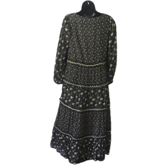 Karoline Tiered Maxi Dress (Anthropologie) - Picture 2 of 4